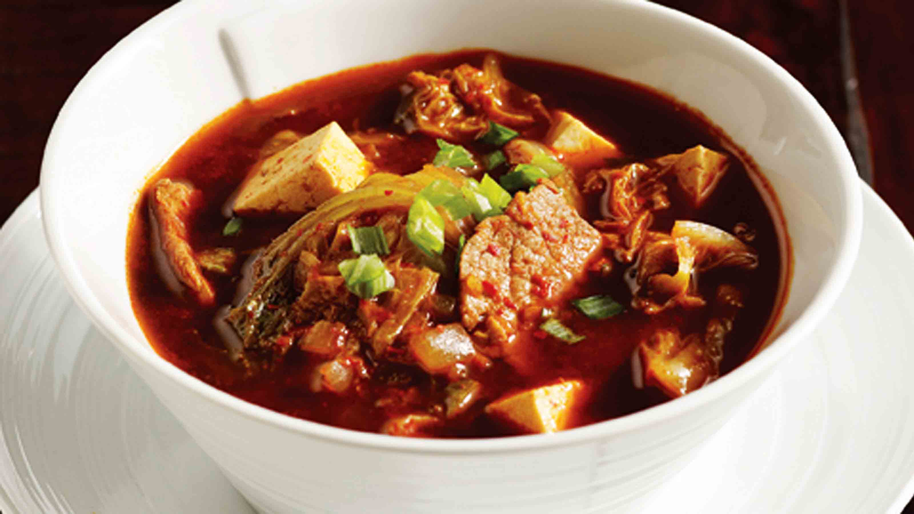 Spicy Kimchi Stew (Kimchi Chigae) | Plate
