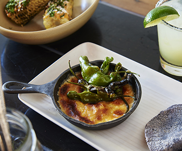 Queso Fundido - Chef Christine Rivera, Galaxy Cantina & Grill, La Jolla CA