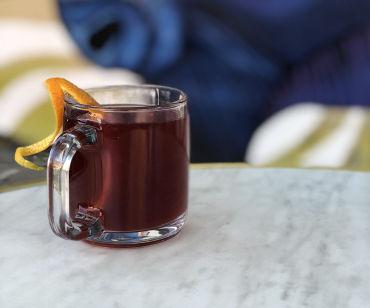 The Hand Warmer cocktail at Chicago's The Violet Hour Abe Vucekovich