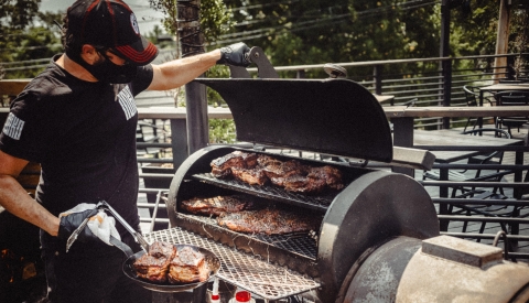 What Pitmaster Aaron Fletcher Learned from Parking Lot Barbecue Plate